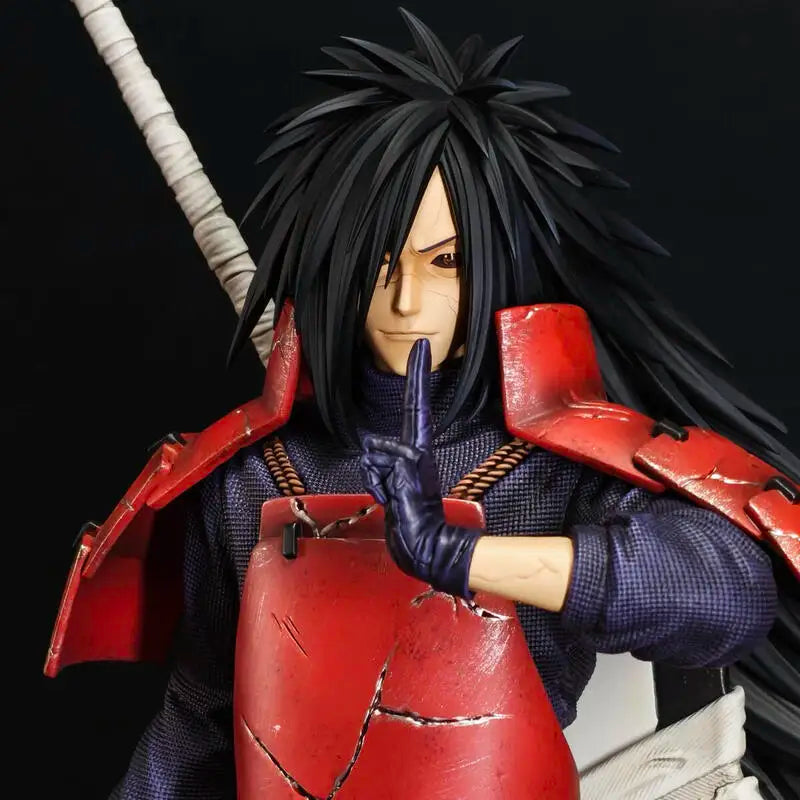 Naruto Shippuden Anime Figures Uchiha Madara Action Figure PVC 36cm Statue Desktop Ornament Figurine Figma Collectible Toys