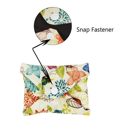 5Pcs Washable Sanitary Towels Menstrual Pad Reusable Bamboo Charcoal Women Napkins Feminine Hygiene Product Period Cloth Pads