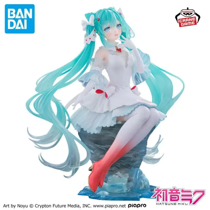 BANPRESTO In Stock EVOLVE Clearluxe Hatsune Miku -Clione Ver.- PVC 18CM Anime Action Figures Models Collection Kids Toys Gifts