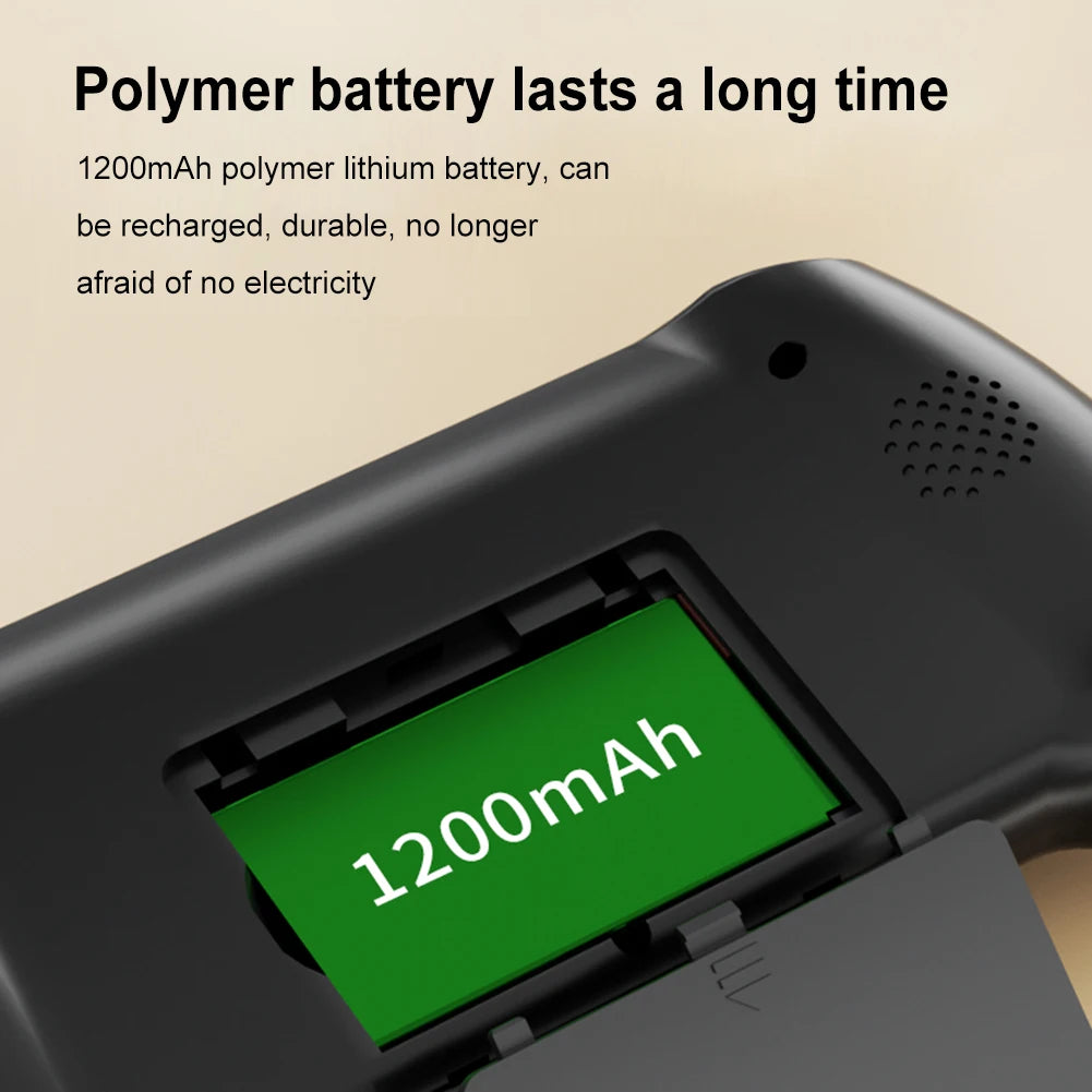 Retro Handheld Game Console 3.5inch LCD Screen Built-in 500 Games Gaming Console 1200mAh Nostalgic Game Console for Kids Adults