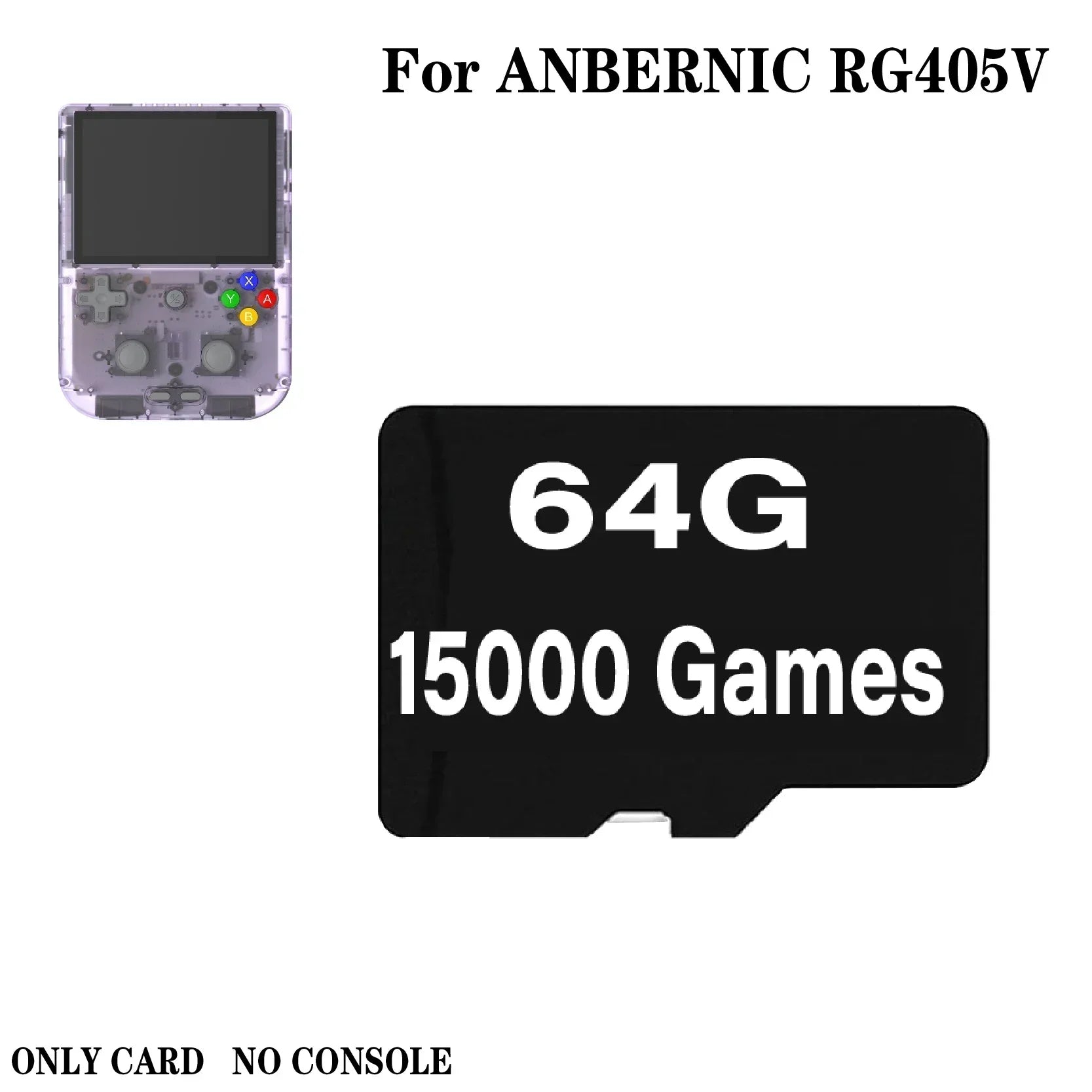 ANBERNIC RG405V PS2 Handheld Game Console TF Card Preloaded Game For Handheld Game Built In 75000 Retro Games Memory Card Gift