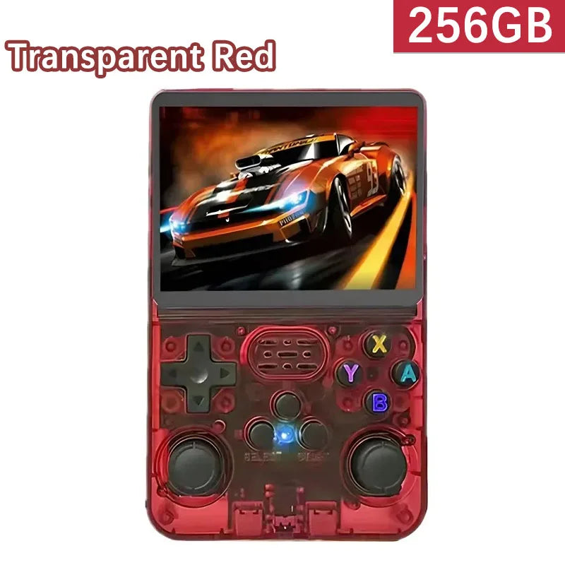 R36S Retro Handheld Video Game Console Linux System 3.5-inch IPS Screen Mini Portable Handheld Video Player 128GB 20000 Games