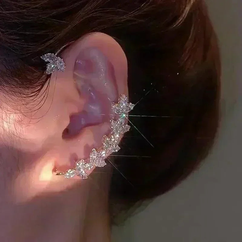 Fashion Korean Women Retro Drip Glaze Red Flower Earrings Women for Delicate Earrings Luxury Couple Engagement Jewelry Gift