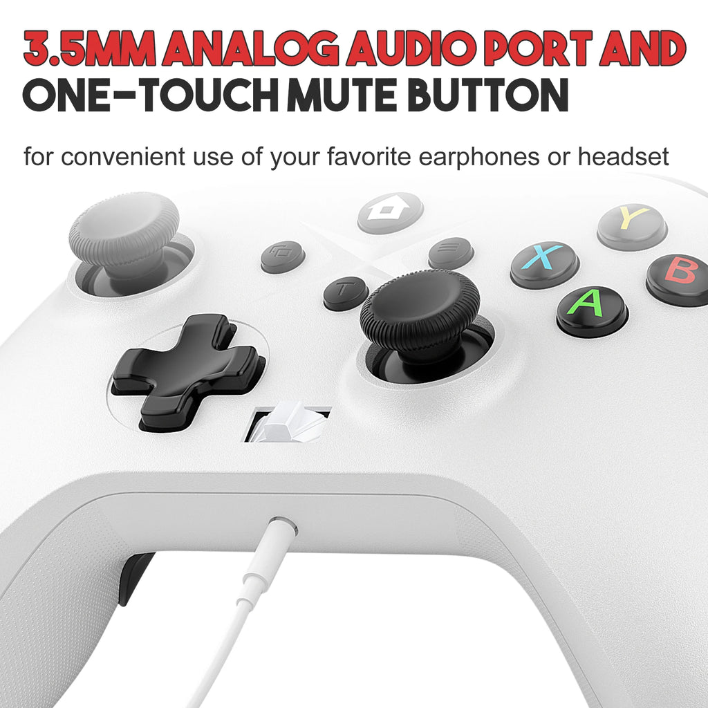 2.4G Wireless Gamepad For Xbox One ,Xbox Seris S ,X Console Win dow 7 8 10 pc With Dual Vibra/Six Axis Multi Game Controller