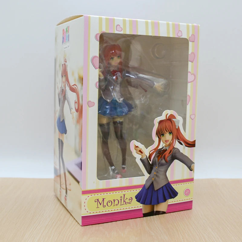 #2250 Literature Club! Sayori Anime Girl Figure #2283 Yuri Action Figure #2077 Natsuki/Monika Figurine Collection Model Doll Toy