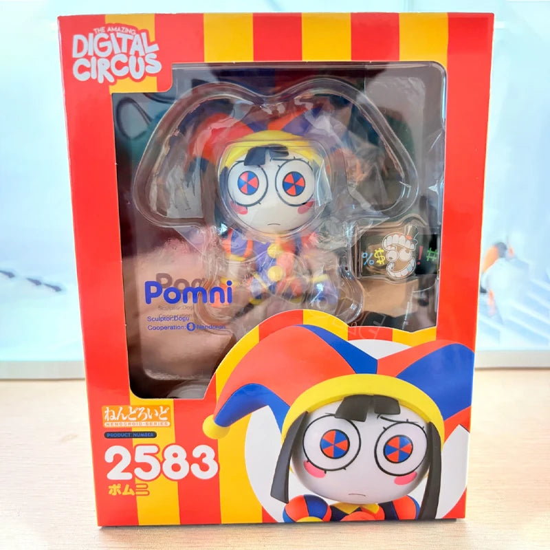 #2583 The Amazing Digital Circus Pomni Anime Girl Figure Pomni Action Figure Jax/Ragatha Figurine Collection Model Doll Toy Gift