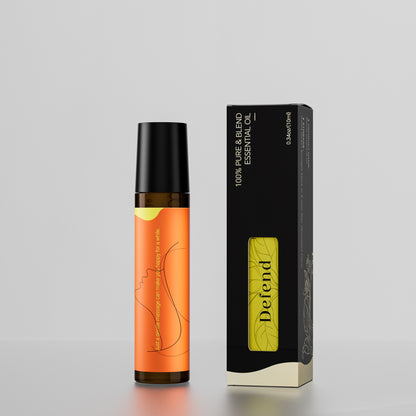 Roll-on de Aceite Esencial para Aliviar el Estrés 10ml – Aceite de Masaje Natural a Base de Plantas