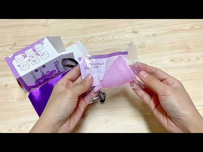 Silicone menstrual cup menstrual cup aunt Period cup anti-leakage 3pcs