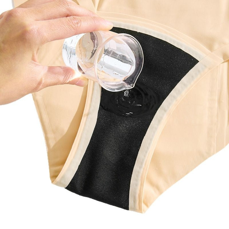 Four-layer high absorption leak-proof menstrual period underwear for women plus size 3pcs